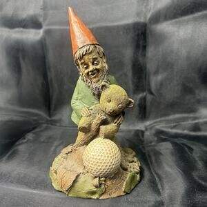 Tom Clark Cairn Studios "Golden" Gnome Figurine Jack Nicklaus Bear Golf1 1992#52
